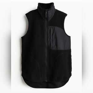 H&M Black Fleece Vest